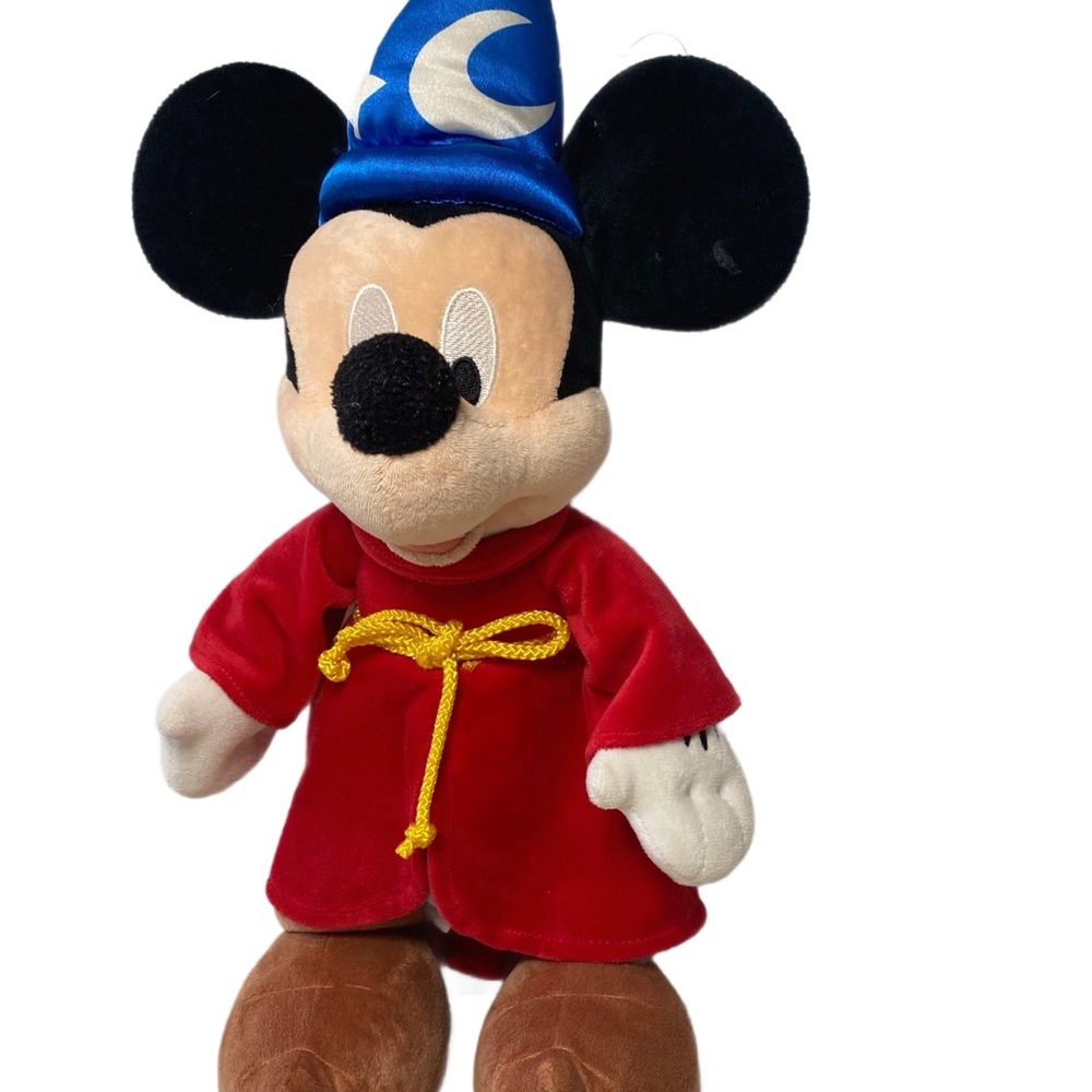 Disney 18” Mickey Mouse Sorcerer Plush Toy - Picture 2 of 4
